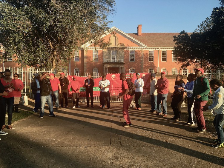 Photo of protesters