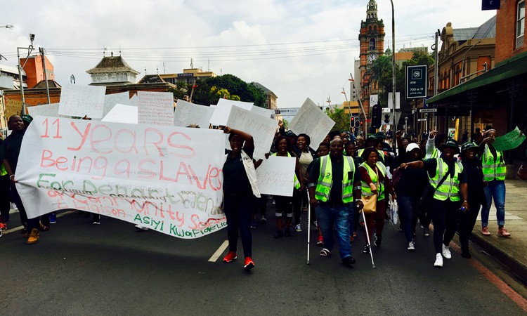 Photo of protesters