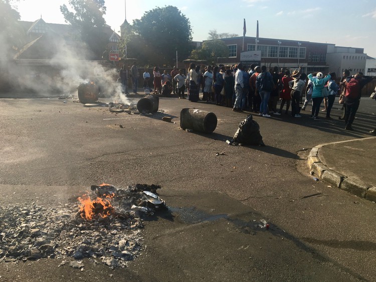 Photo of protesters