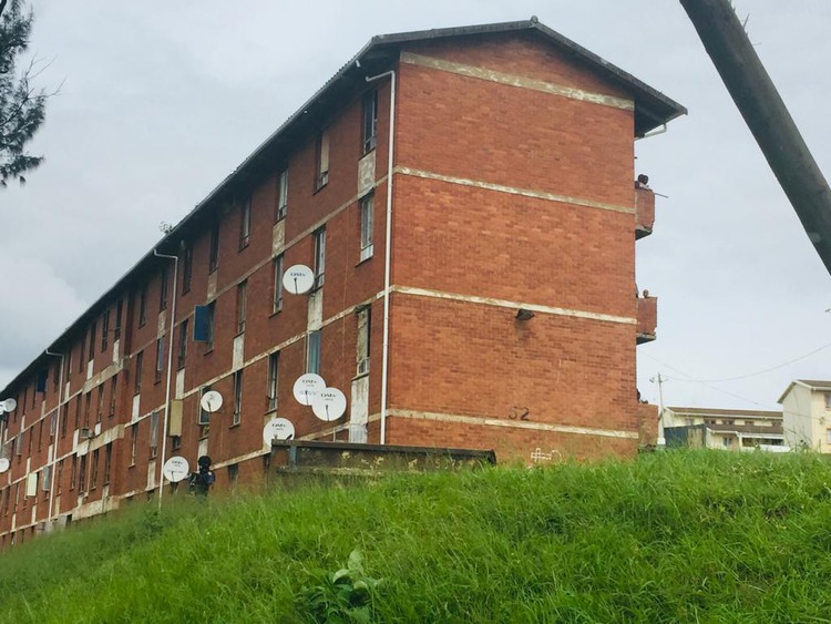 Photo of a big brick building