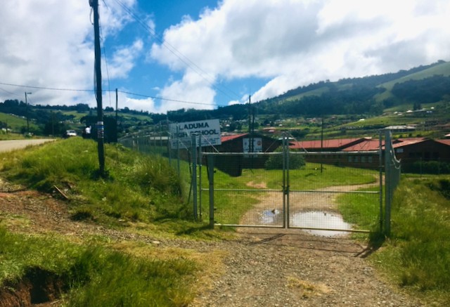 Photo of the school gate