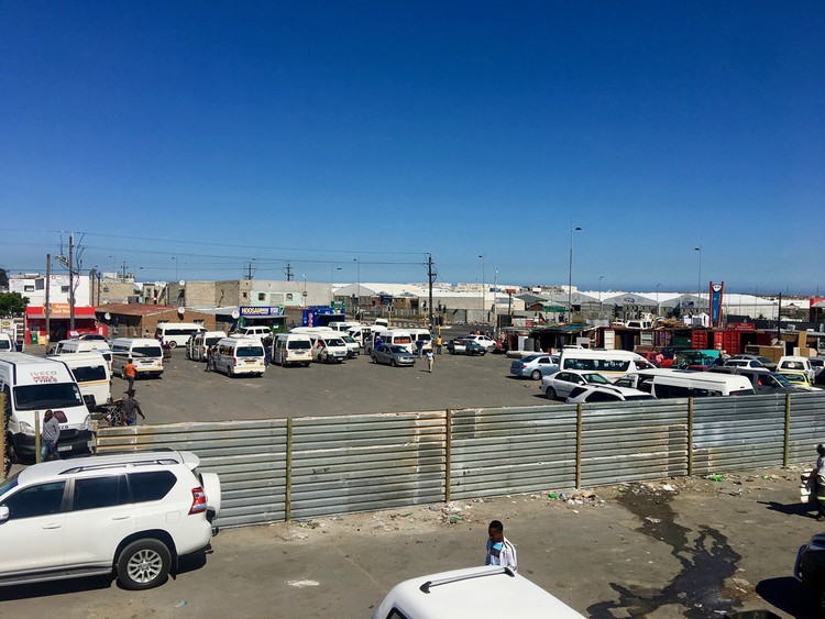 Photo of a taxi rank