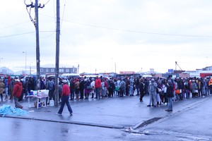 Photo of taxi queue