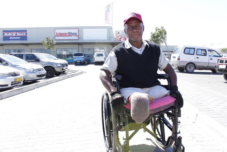 Photo of man in wheelchair