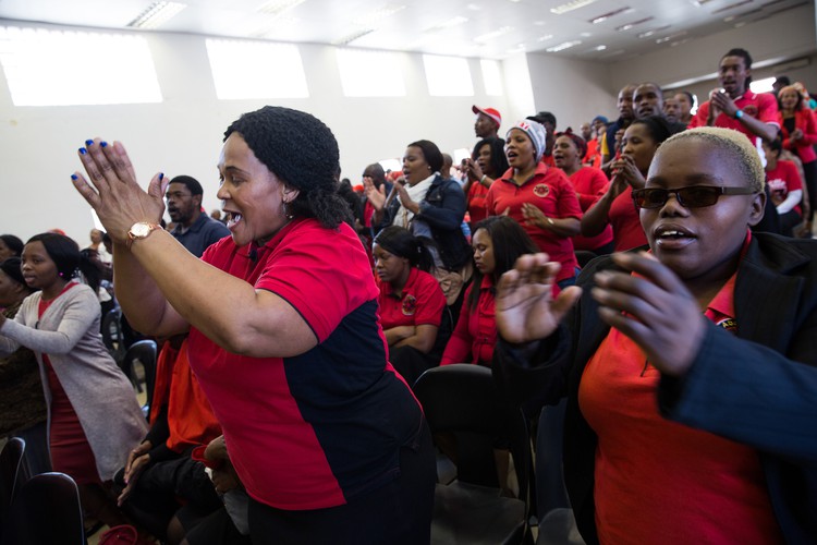 Photo of Abahlali meeting