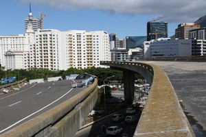 Photo of unfinished freeway