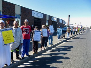 Photo of protesters