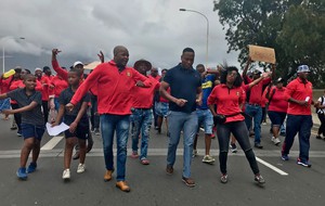 Photo of protesters