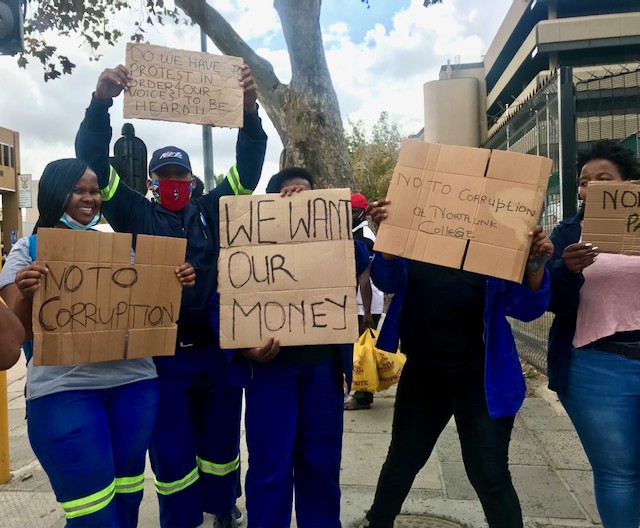 Photo of protesters