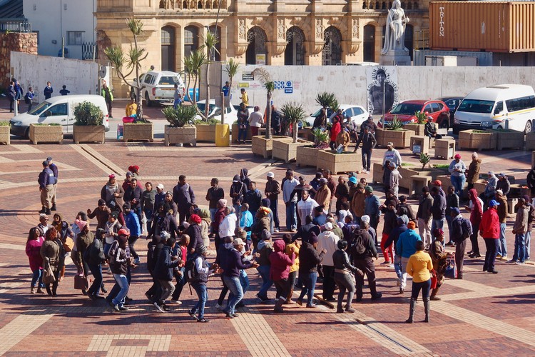 Photo of protesters