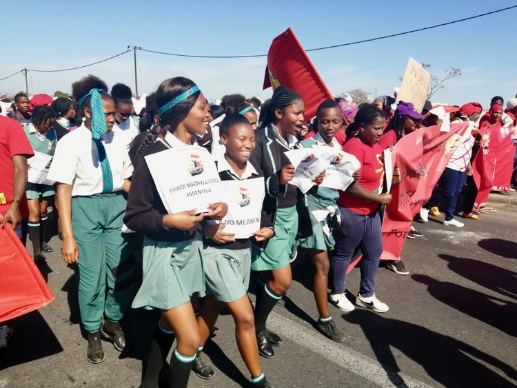 Photo of protesters