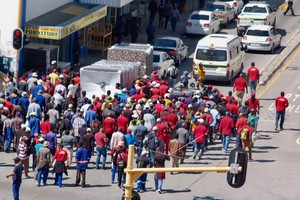 Photo of protesters