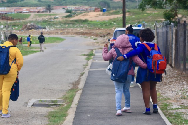 Photo of school learners