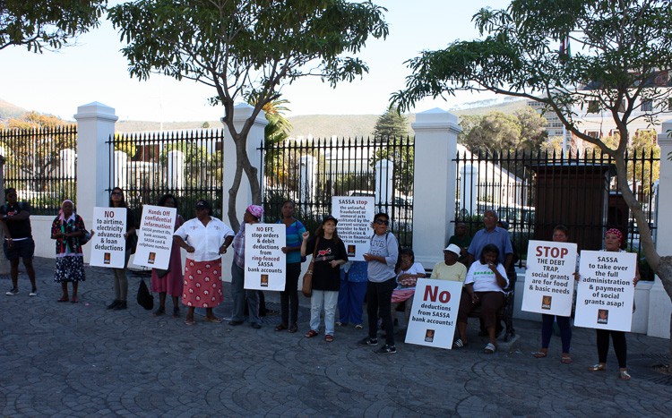 Photo of protest at Parliament