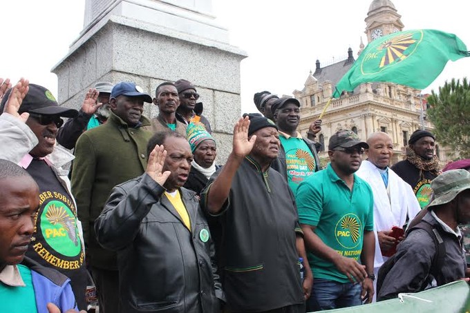 Photo of marchers on the Grand Parade