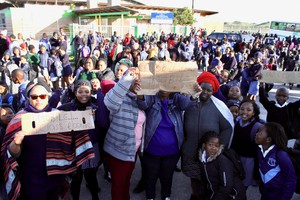 Photo of protesters