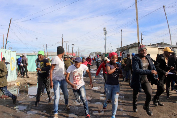 Photo of protesters