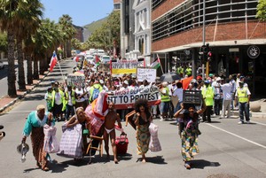 Photo of protesters