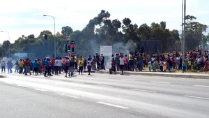 Photo of protesters