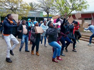 Photo of protesters