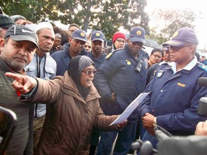 Photo of protesters