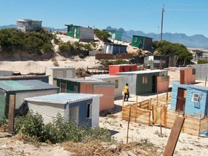 Photo of an informal settlement