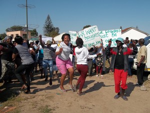 Photo of protesters