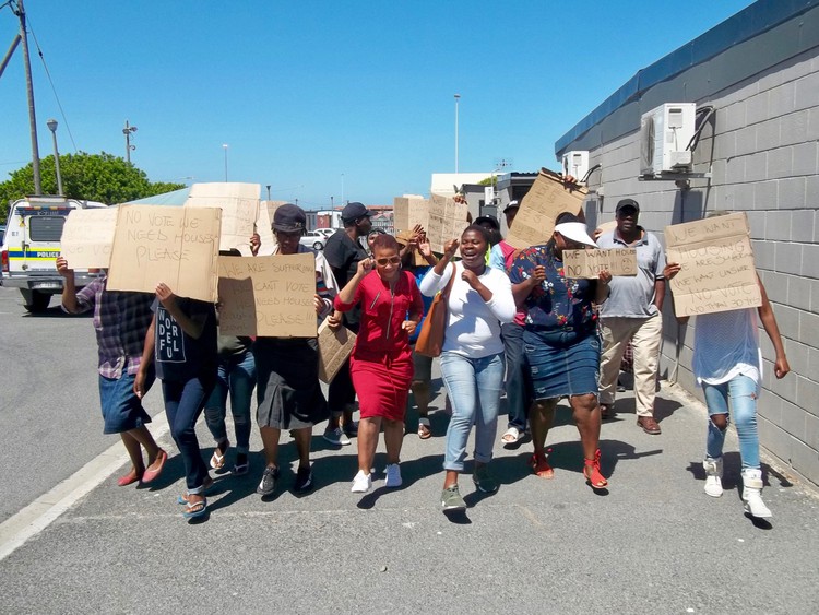 Photo of protesters