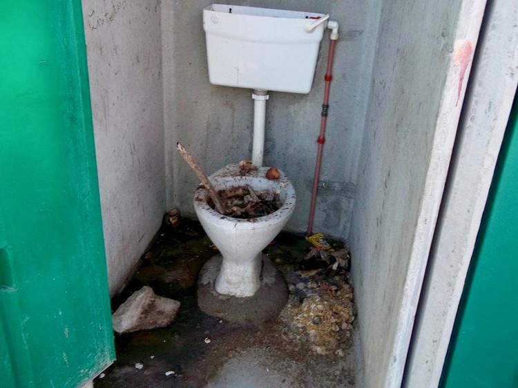 Photo of a toilet