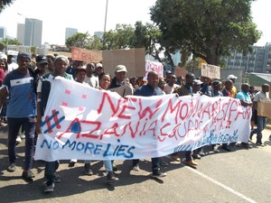 Photo of protesters