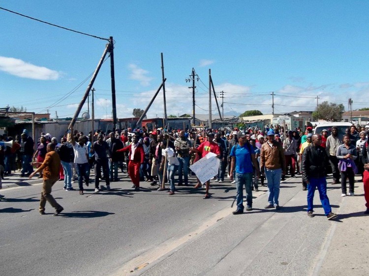 Photo of protesters