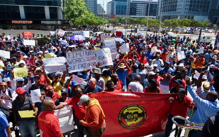 Photo of protesters