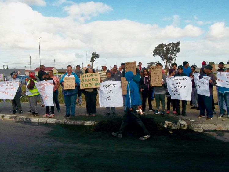 Photo of protesters