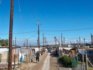 Photo of an informal settlement