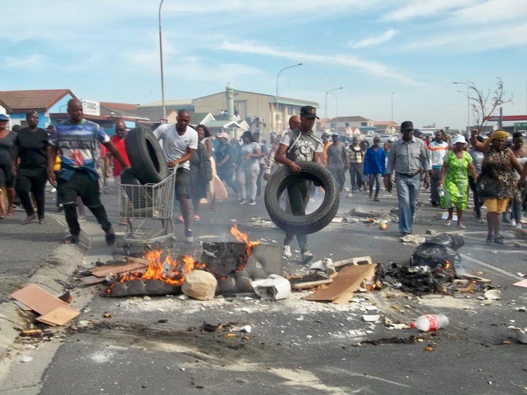 Photo of protesters