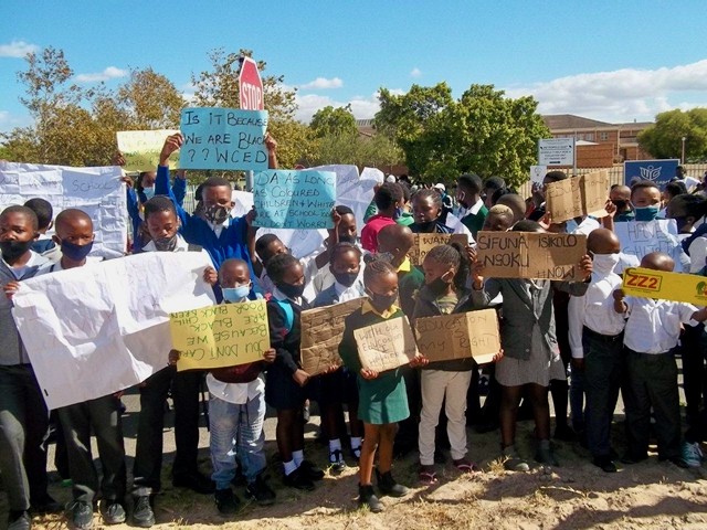 Photo of protesters