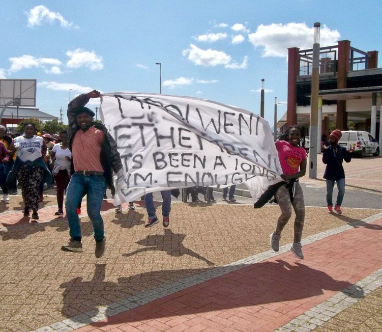 Photo of protesters