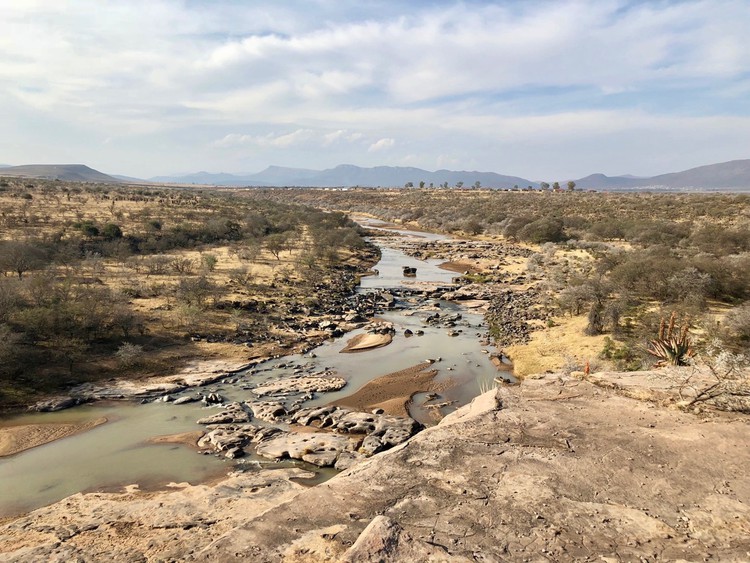 Photo of a river valley