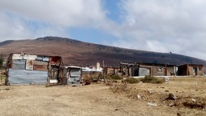 Photo of shacks