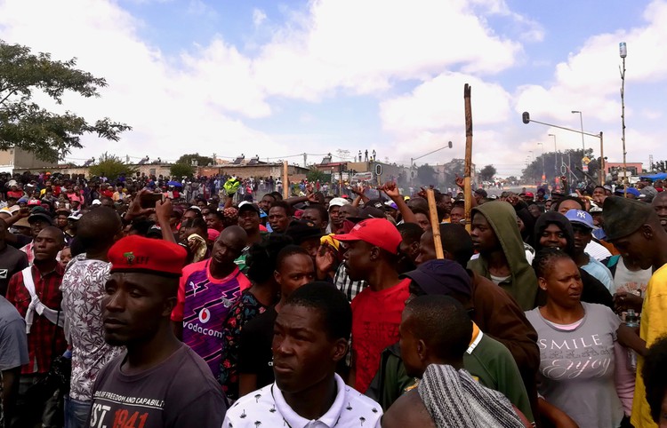 Photo of protesters