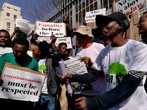 Photo of protesters