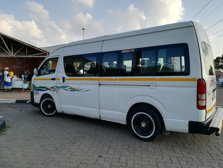 Photo of minibus taxi