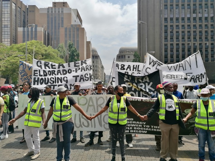 Photo of protesters