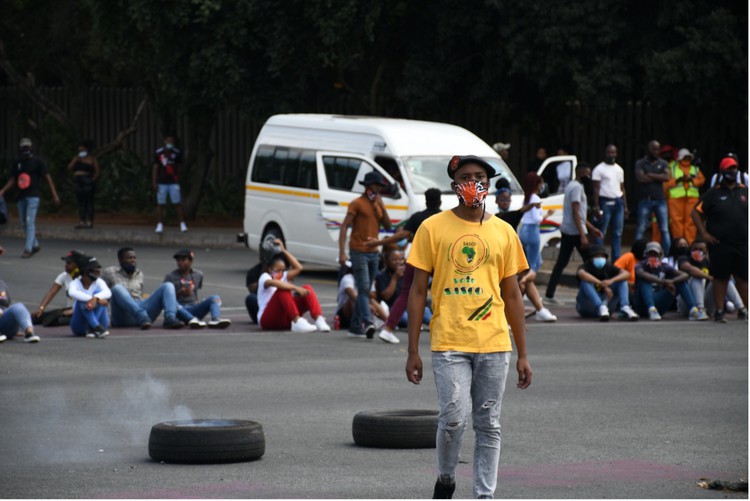 Photo of protesters