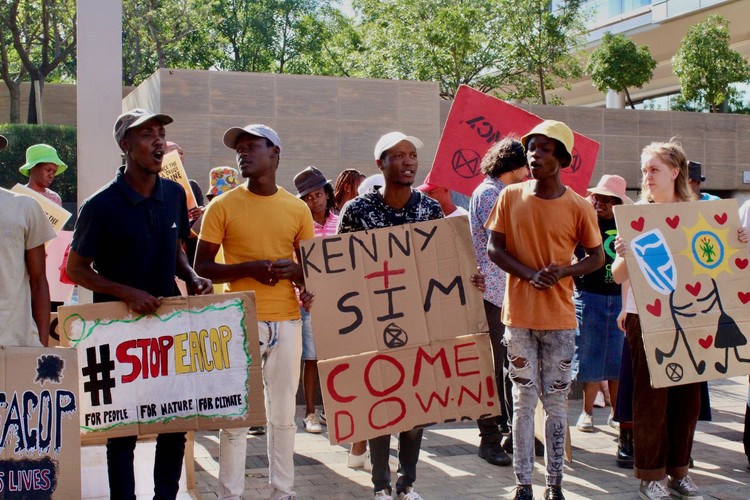 Photo of protesters