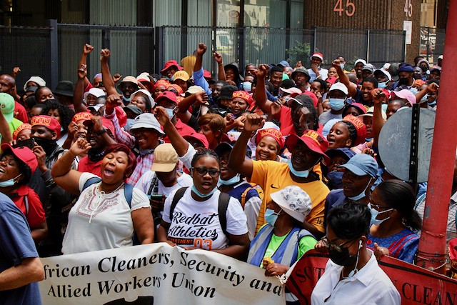 Photo of protesters