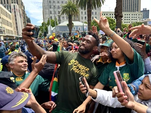 Springboks victory parade