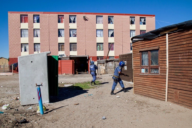 Photo of police in the streets