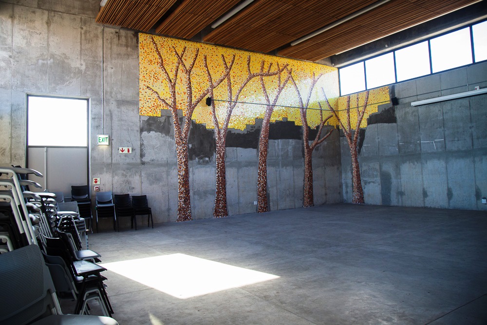 Photo of an empty hall