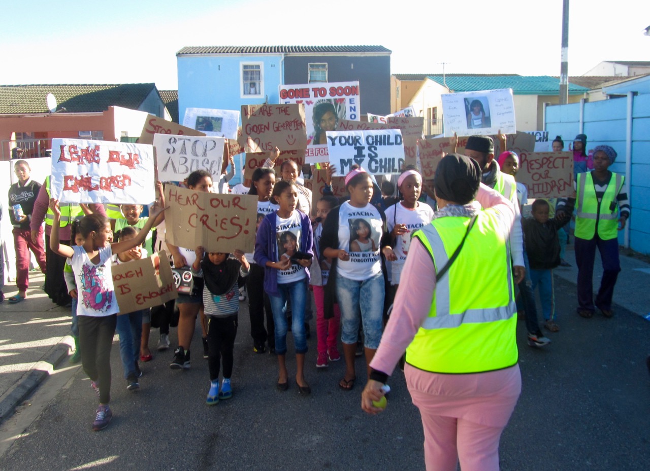 Photo of a protest